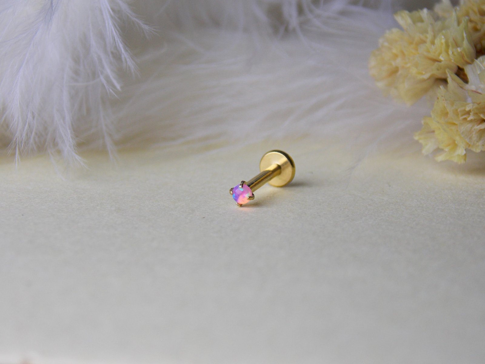 DSCN0592 Gold tiny purple opal - Image 1