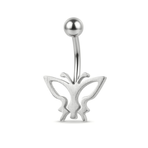 butterfly belly ring