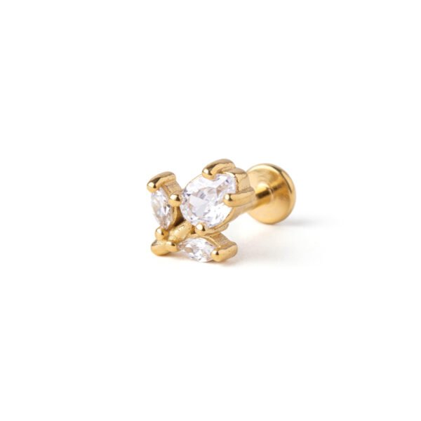 Gold zircon rose
