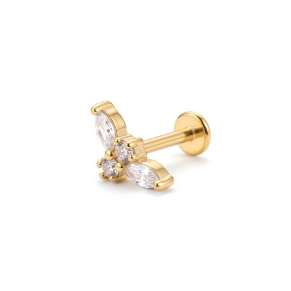 Gold zircon bird