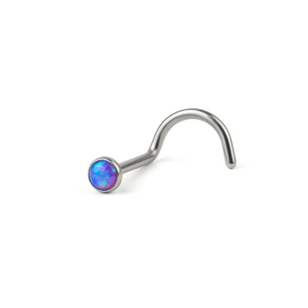 purple opal U shape