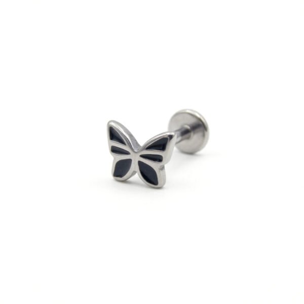 silver butterfly