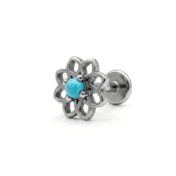 turquoise flower