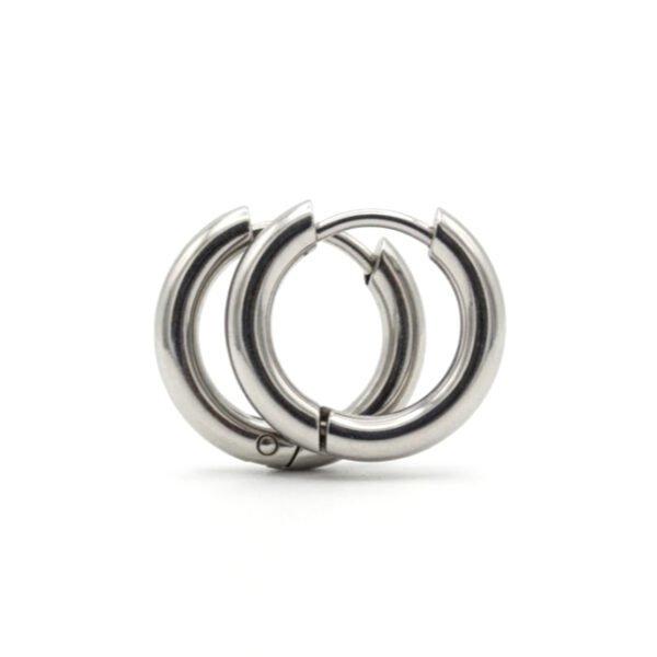 large plain hoop (pair)