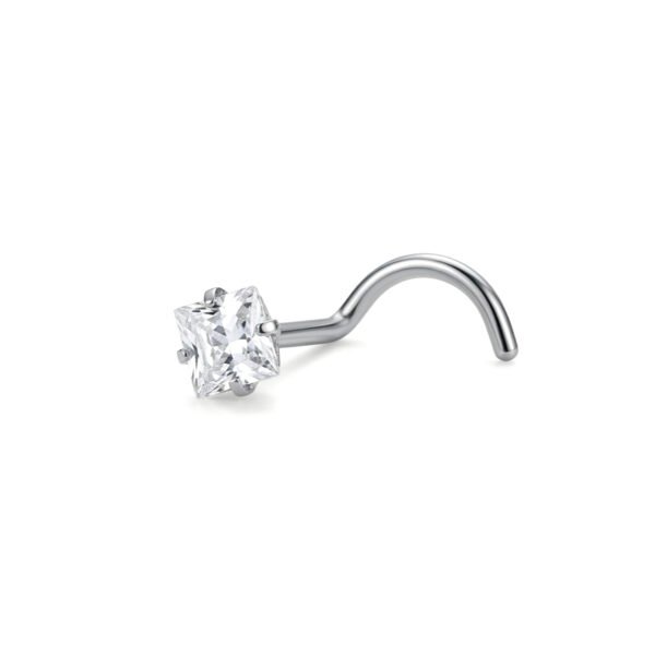 Square zircon U shape