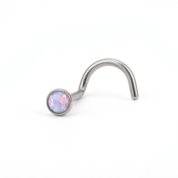 Light purple opal U shape
